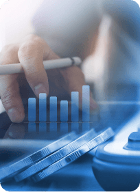 AI chatbot helping a bank customer with account queries.