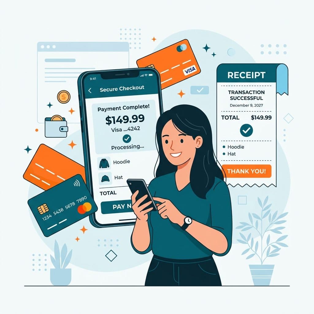 Code Collect Checkout App Interface